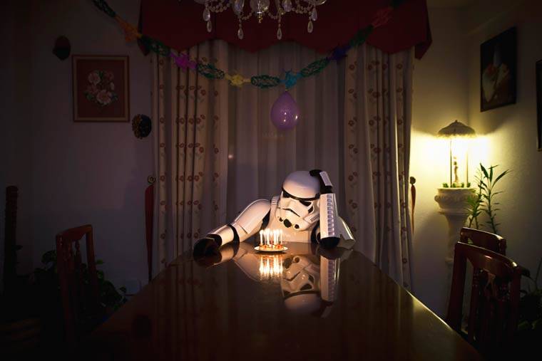 These photos perfectly capture mundane lives of Stormtroopers