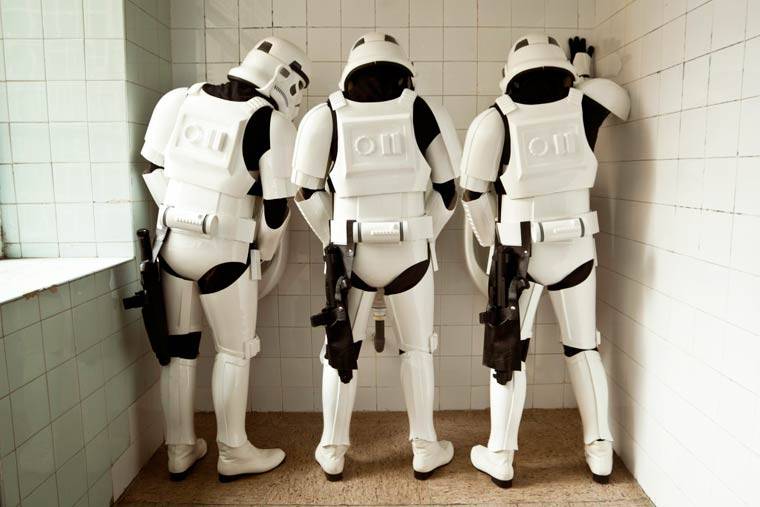 These photos perfectly capture mundane lives of Stormtroopers