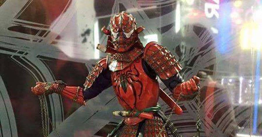 Spider-Man swings into feudal Japan with this Tamashii Nations figure