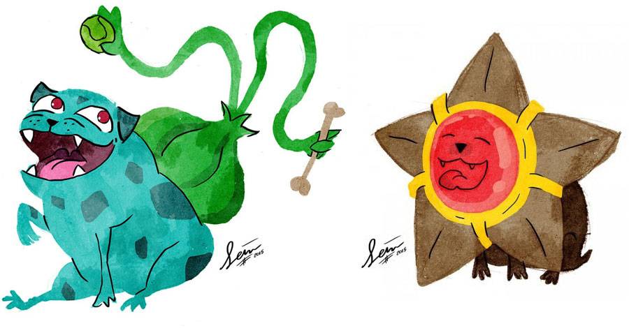 'The Pugémon Project' reimagines Pokémon as adorable pugs