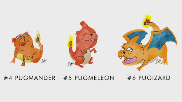 'The Pugémon Project' reimagines Pokémon as adorable pugs