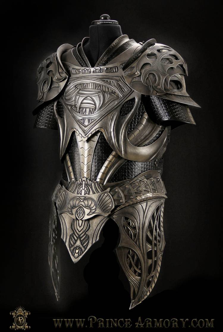 Crypt Armor 'Man of Steel' meets Middle-earth in this medieval Kryptonian armor
