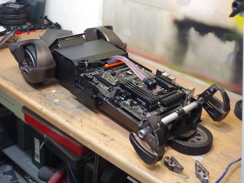 This custom Batmobile PC case is Gotham's finest