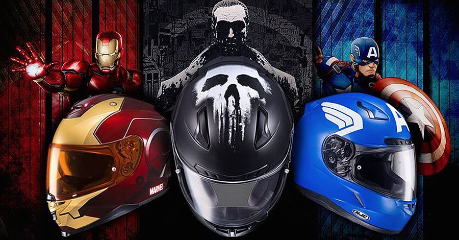 These Marvel motorcycle helmets will get your motor runnin' | CBR