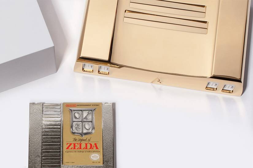 This 24-karat gold NES can be yours for $5,000