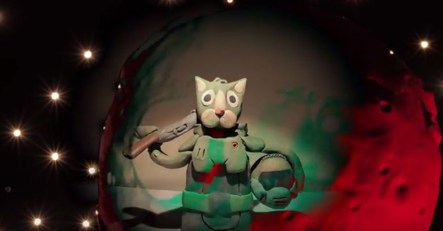'Doom' is even more brutal when remade with a claymation cat