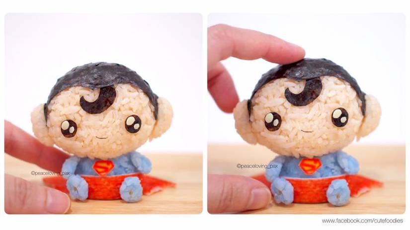 For these cute rice ball superheroes, the greatest foe is lunchtime