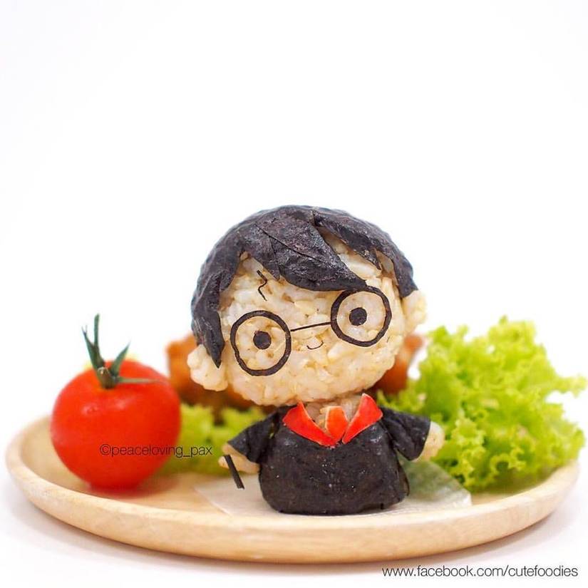 For these cute rice ball superheroes, the greatest foe is lunchtime