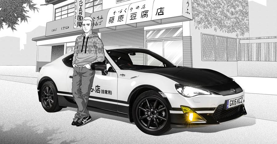 'Initial D' manga inspires Toyota's new concept car