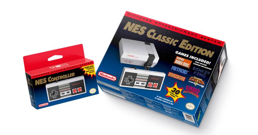 Nintendo's adorable mini-NES fits in the palm of your hand