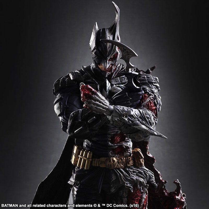 ☆レア☆BATMAN THE DARK KNIGHT TWO-FACE Square Enix's Batman/Two-Face mashup figure is the insanely