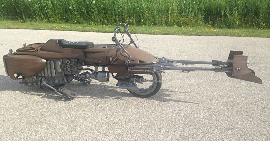 The speeder bike of 'Star Wars' fans' dreams is now a reality