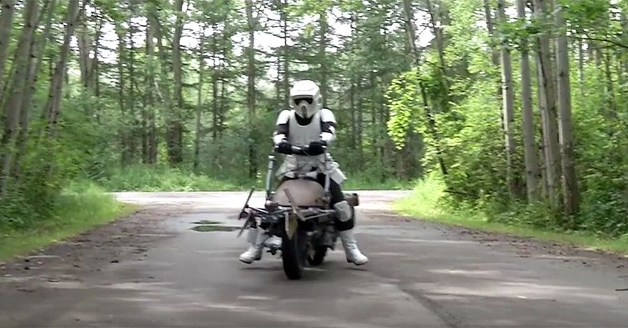 SF・ファンタジー・ホラー STAR WARS Speeder Bike Moto Speeder The speeder bike of 'Star Wars' fans' dreams is now a reality