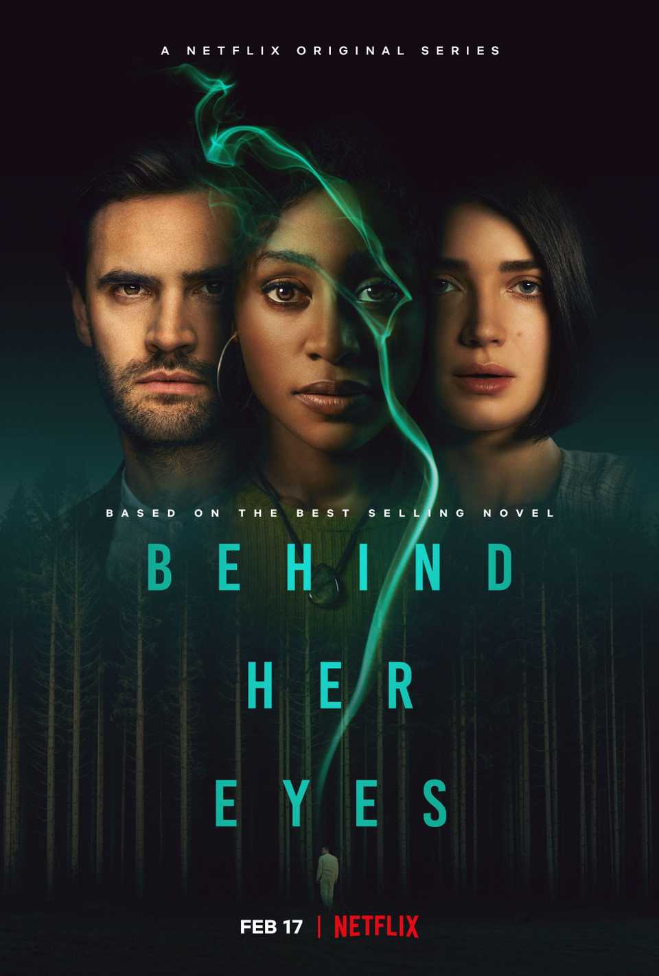 Behind Her Eyes is a 6-part body-swap thriller on Netflix, perfect for Black Mirror fans