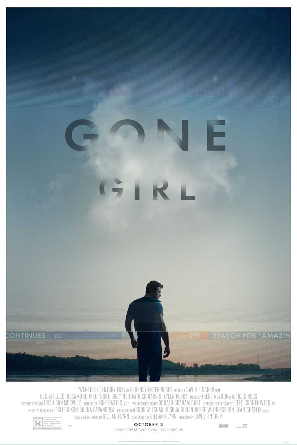 Pôster do filme 'Gone Girl'