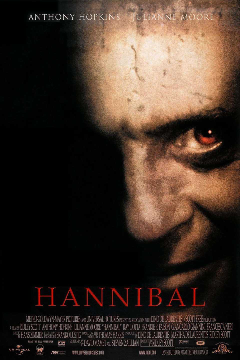 Hannibal film poster 2001