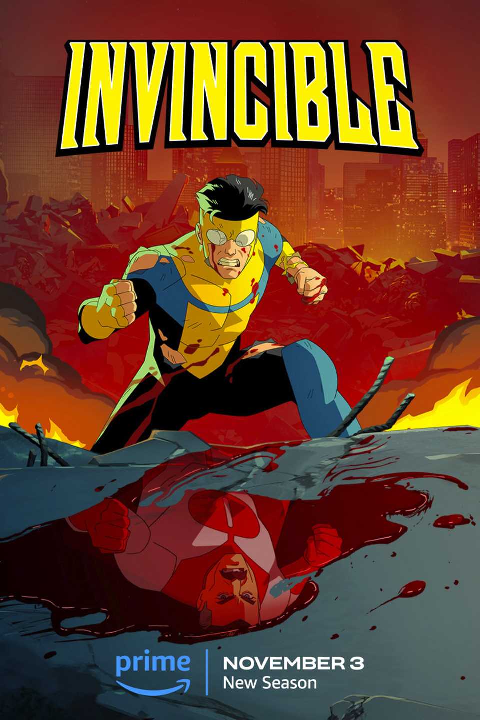 Invincible poster of season 3
