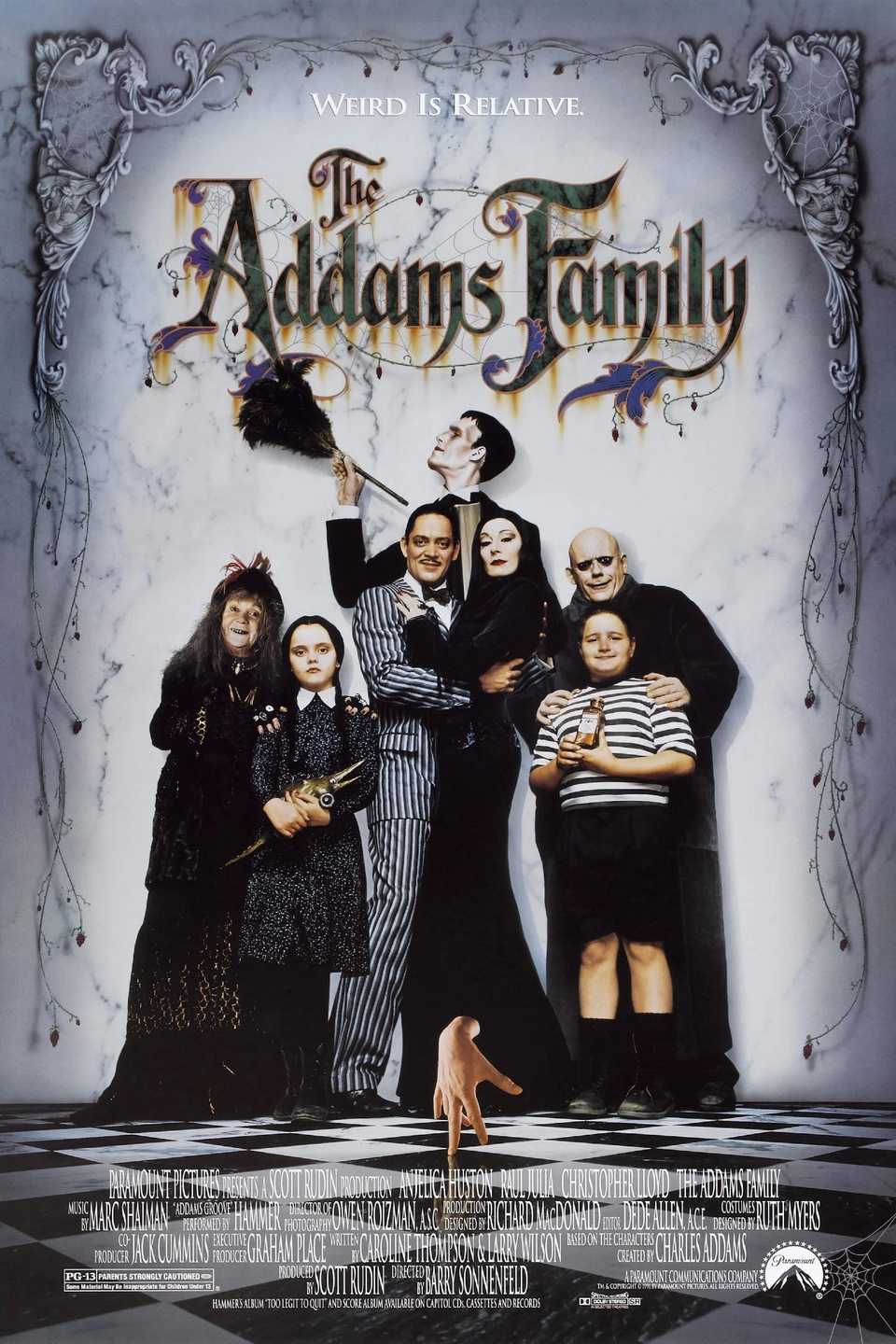 Addams Family 1991 film poster