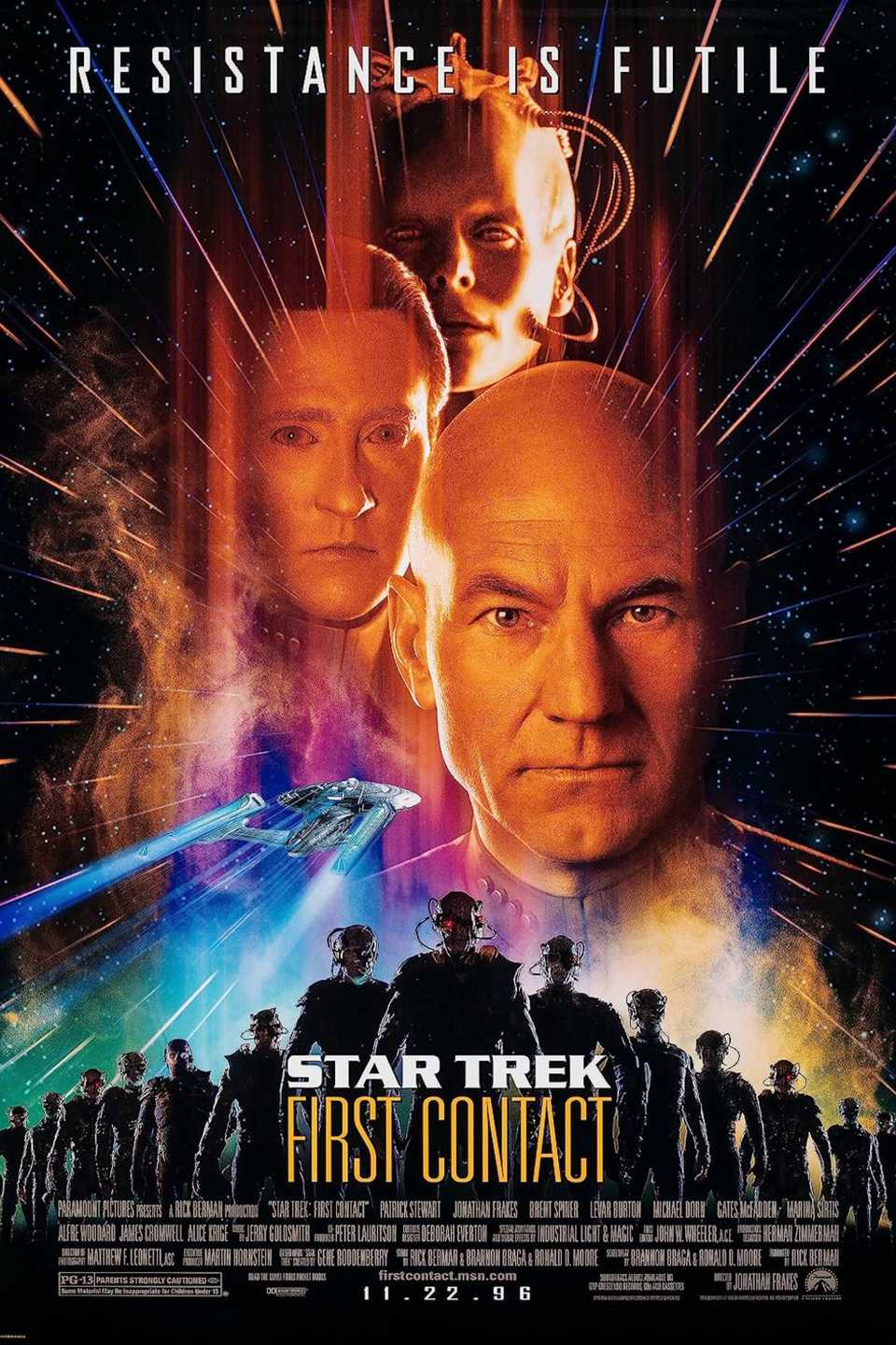 Star Trek: First Contact poster استارترک