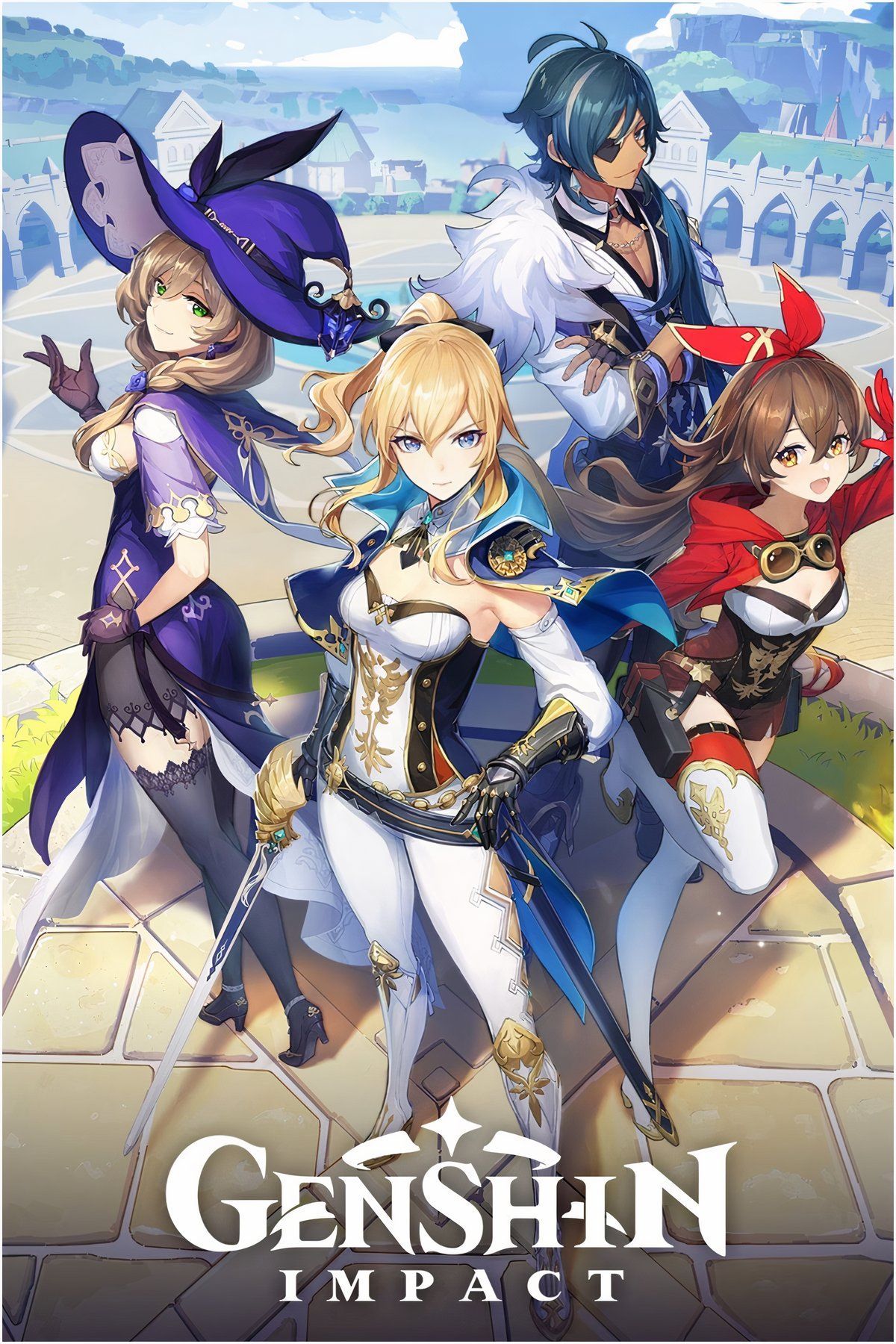 Genshin Impact anime artwork