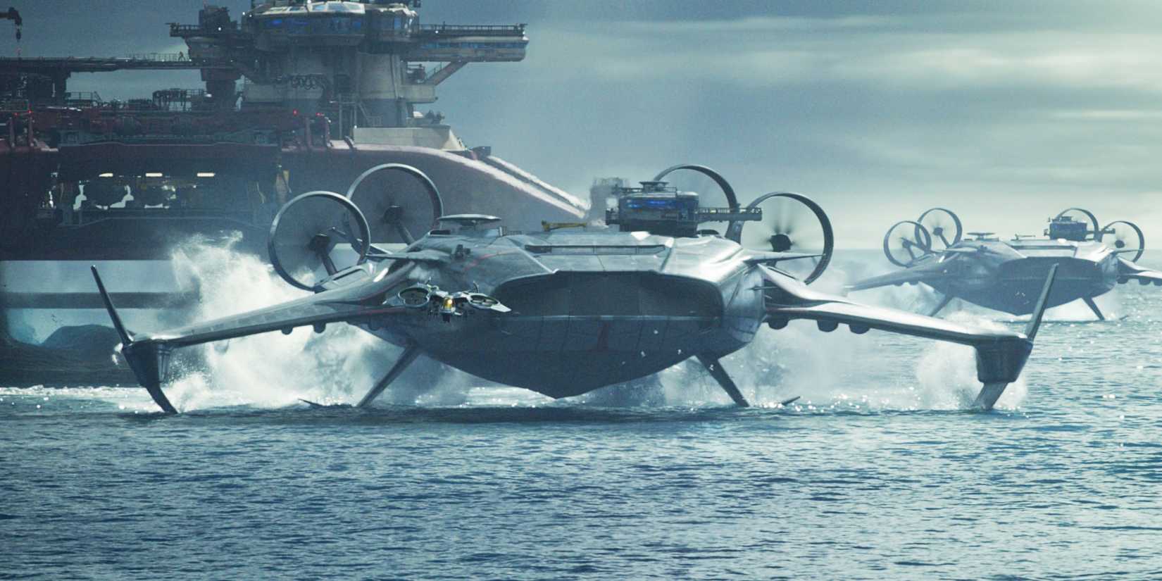 Human vehicles in Avatar: fire and ash