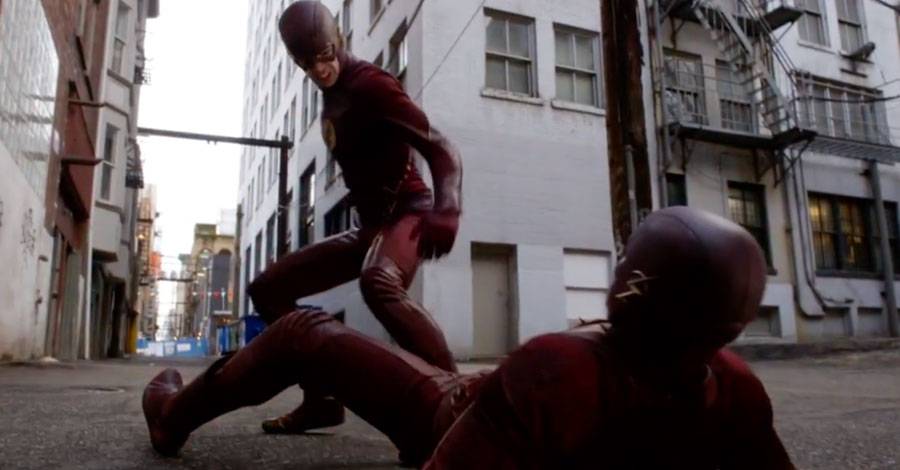 EXCLUSIVE: It's Flash vs Flash In a Fast-Moving Scene from 