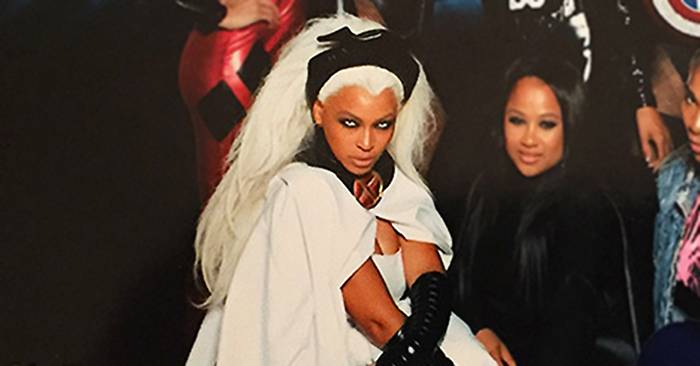 Beyonce Commands Attention In Perfect Storm Costume
