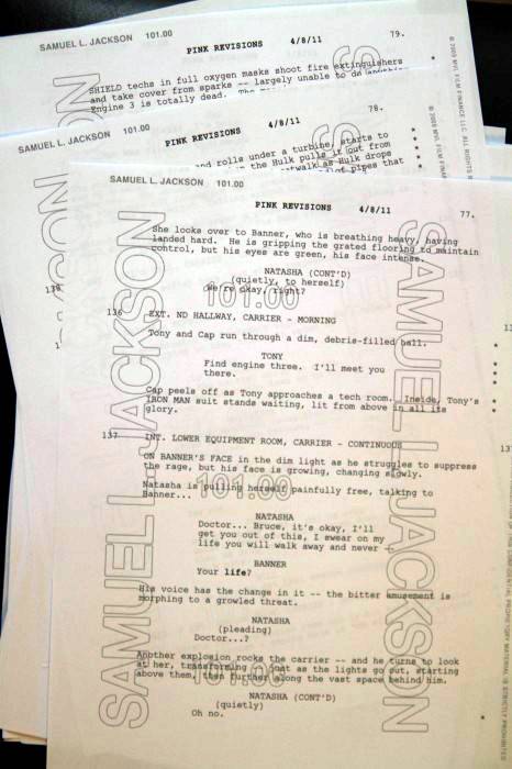 The Avengers Script Could Be Yours, If The Price Is Right