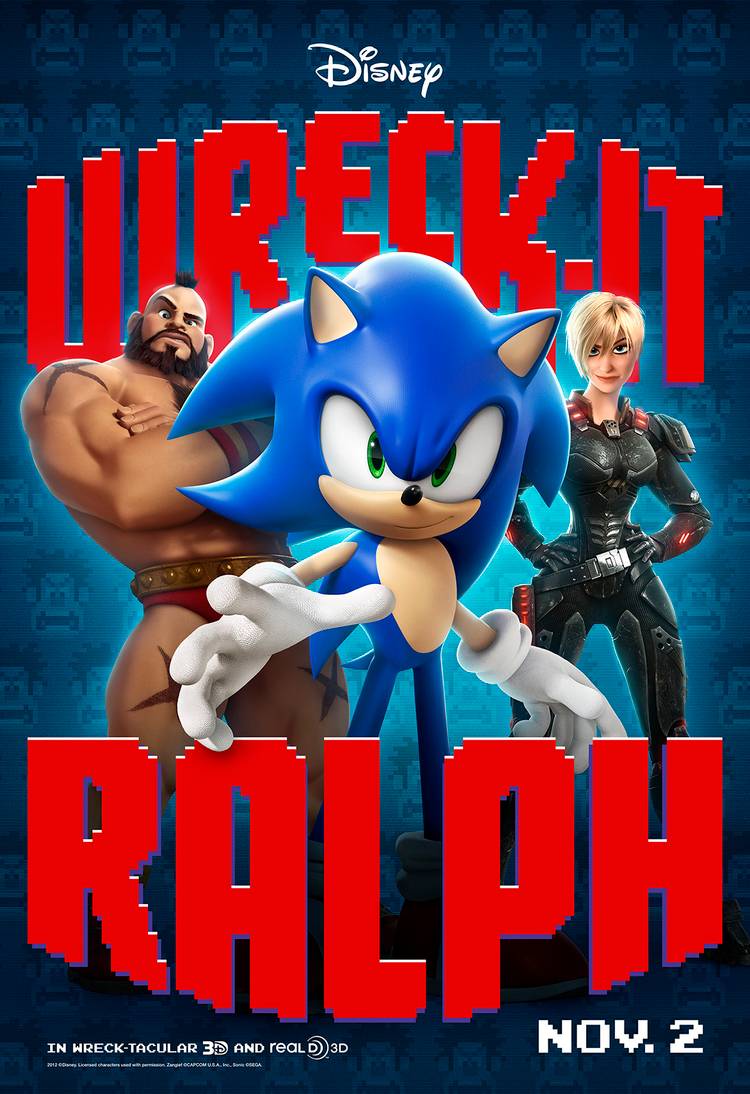 Wreck-It-Ralph & Co. Joined By Video Game Icons On New Posters