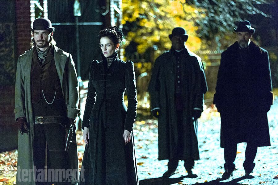 green emerald velvet dress Penny Dreadful (2014 main image 0