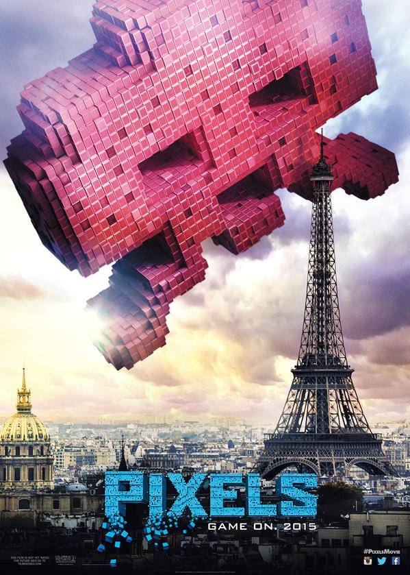 Pac-Man Devours San Francisco in First 'Pixels' Posters