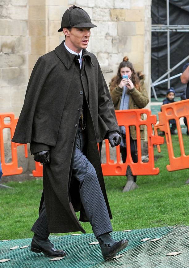 Benedict Cumberbatch Channels Basil Rathbone in New 'Sherlock' Image