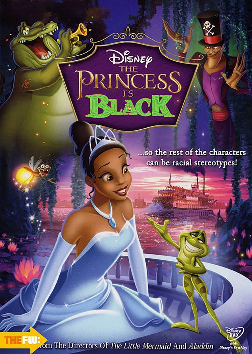 THE PRINCESS AND THE FROG MOVIE POSTER