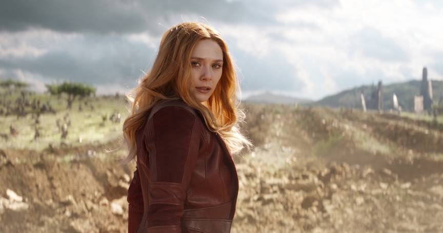 7 Most Powerful Female Superheroes On-Screen 10 avengers infinity war elizabeth olsen scarlet witch